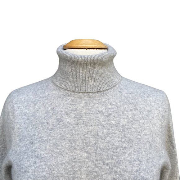 Vintage Cashmere Turtleneck Sweater Quiet Luxury Capsule Minimalist Old Money-S - Picture 2 of 11
